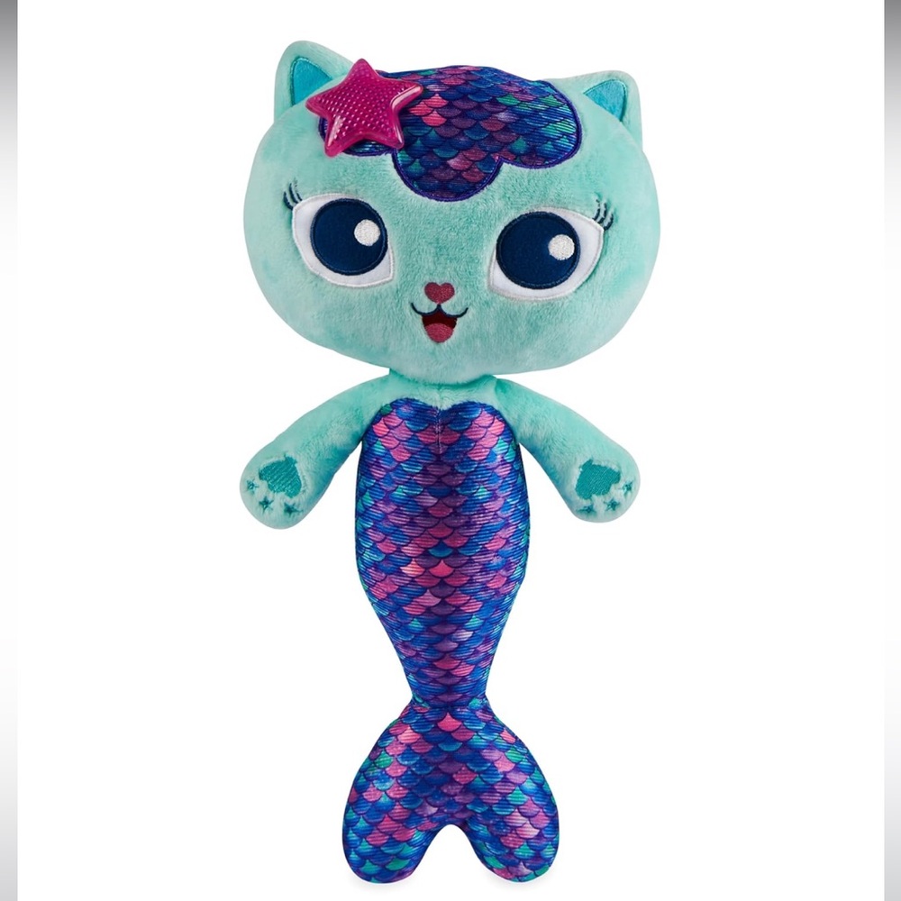 Gabby’s Dollhouse Interactive Mer-cat plush doll - Picture 4 of 8